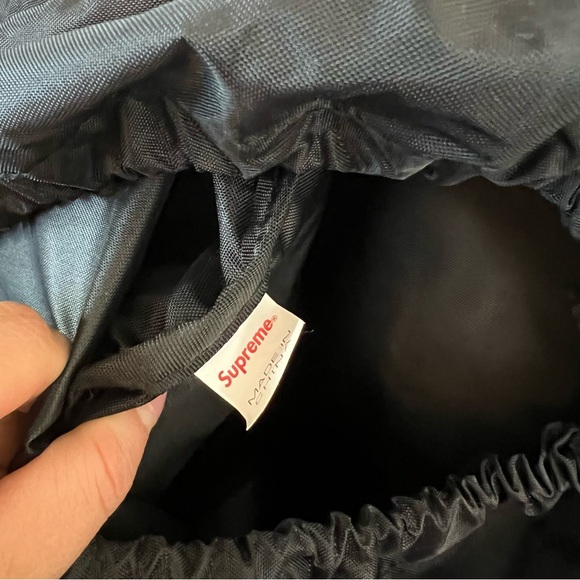 Supreme drawstring ripstop backpack